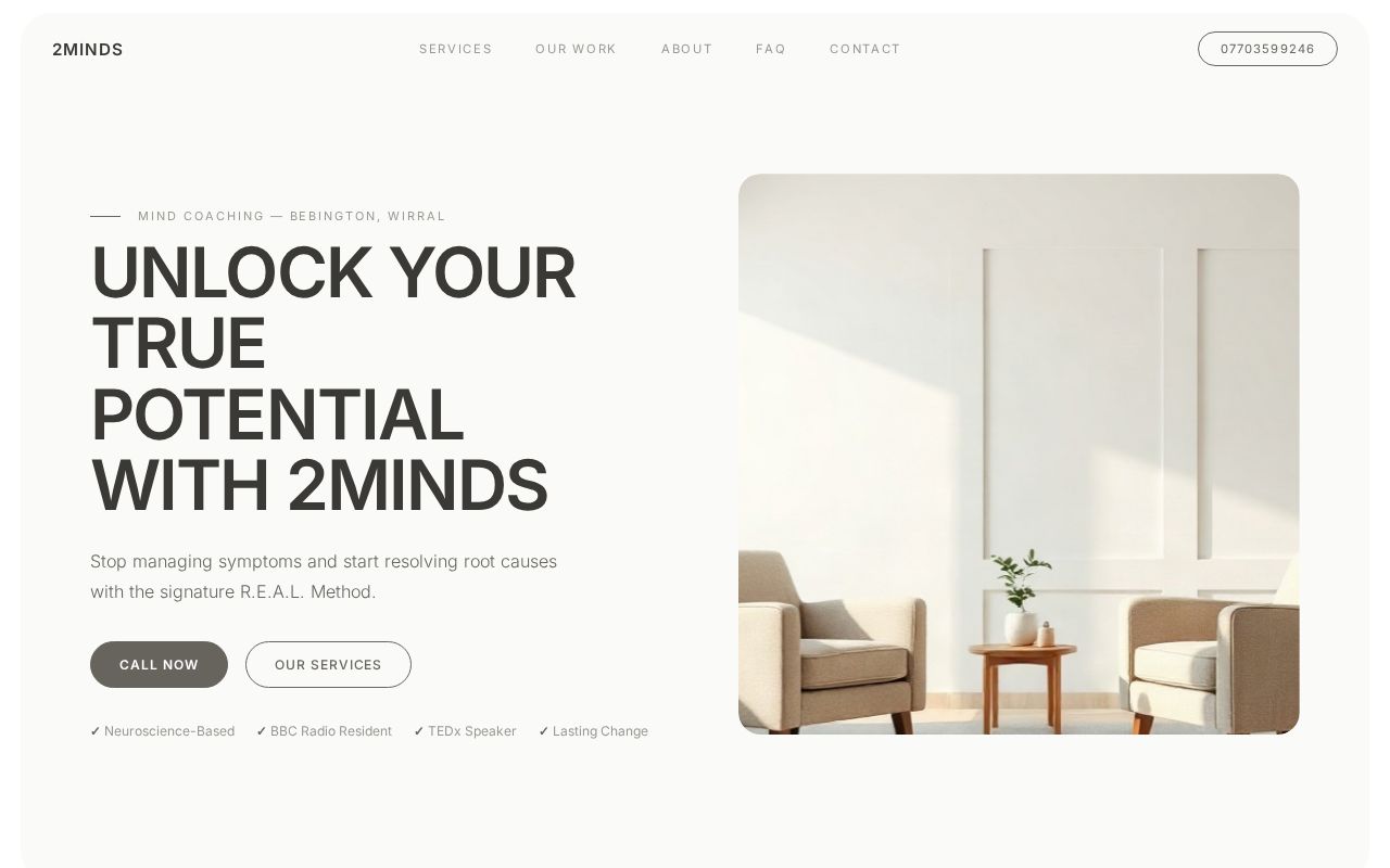 Your new website