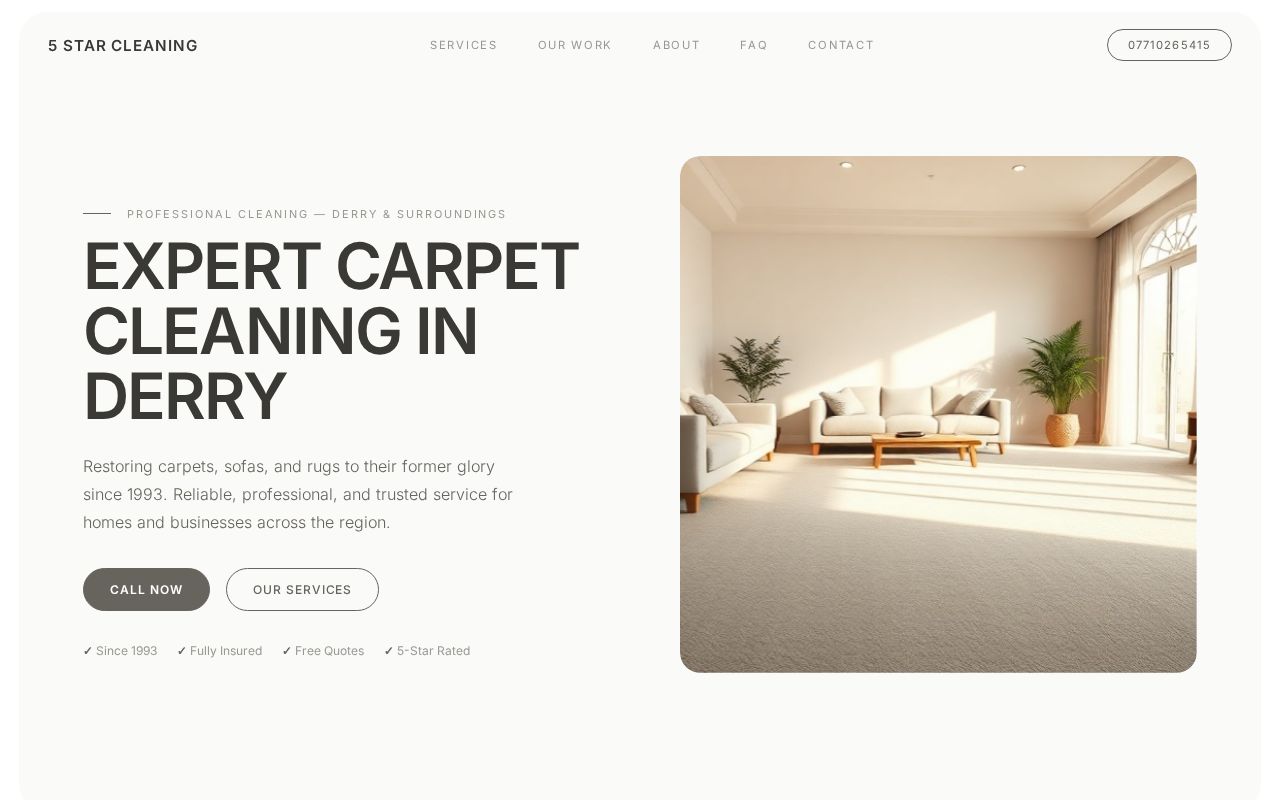 Your new website