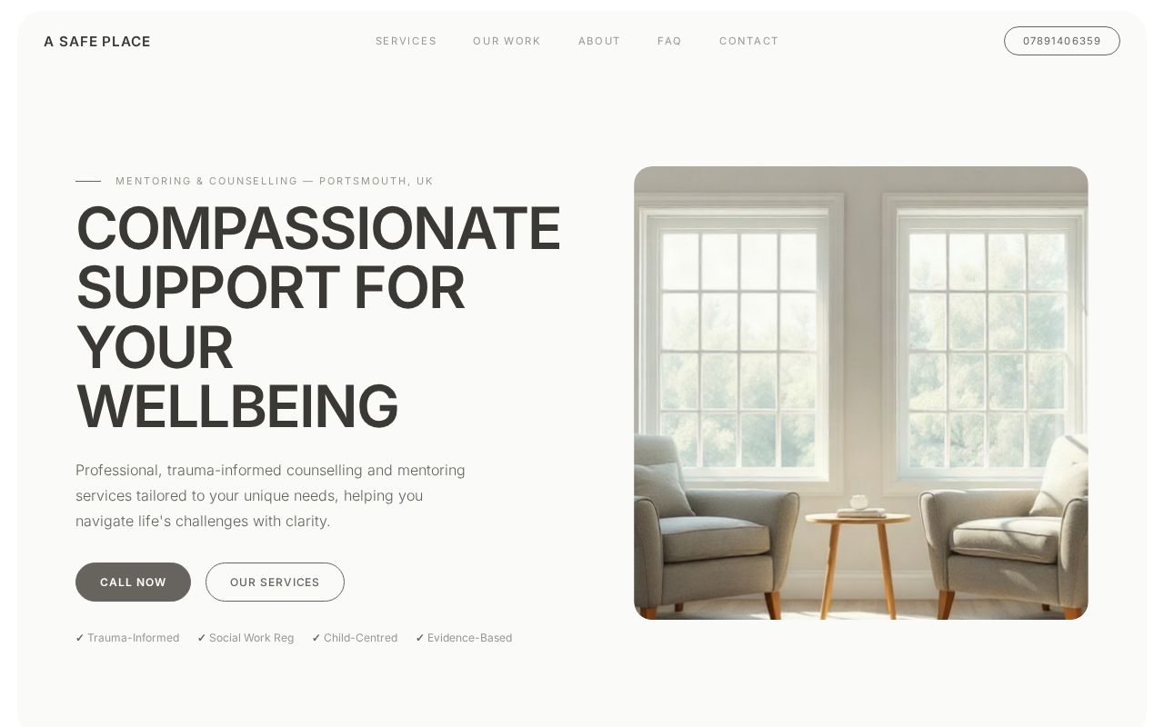 Your new website
