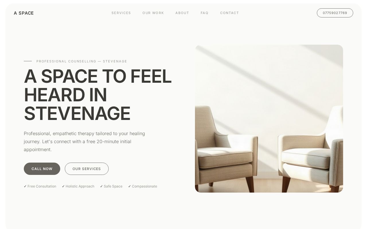 Your new website