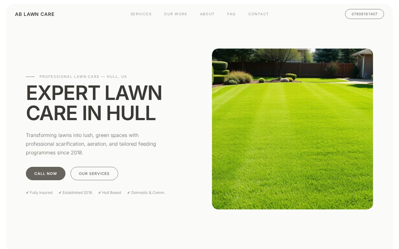 Your new website