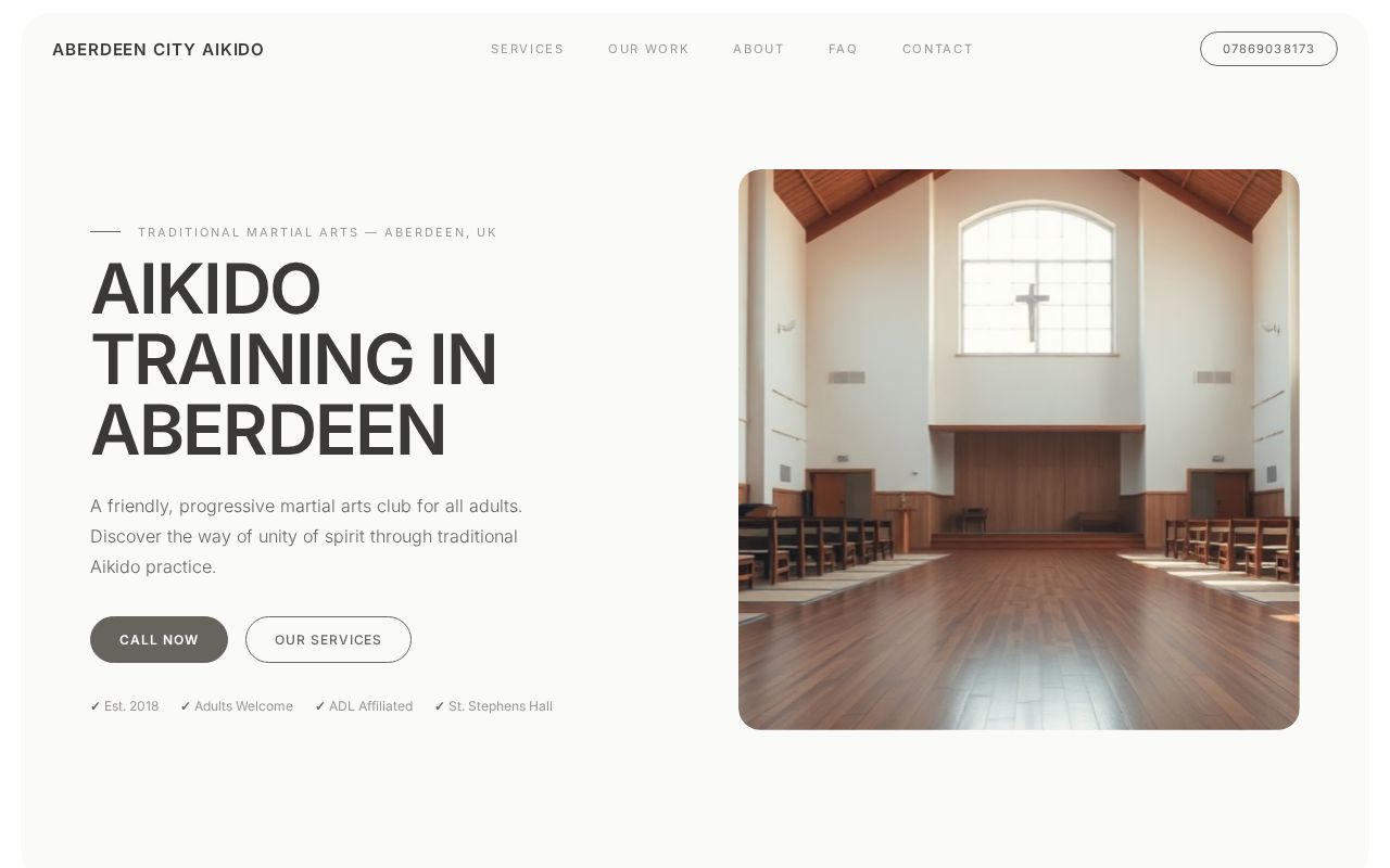 Your new website