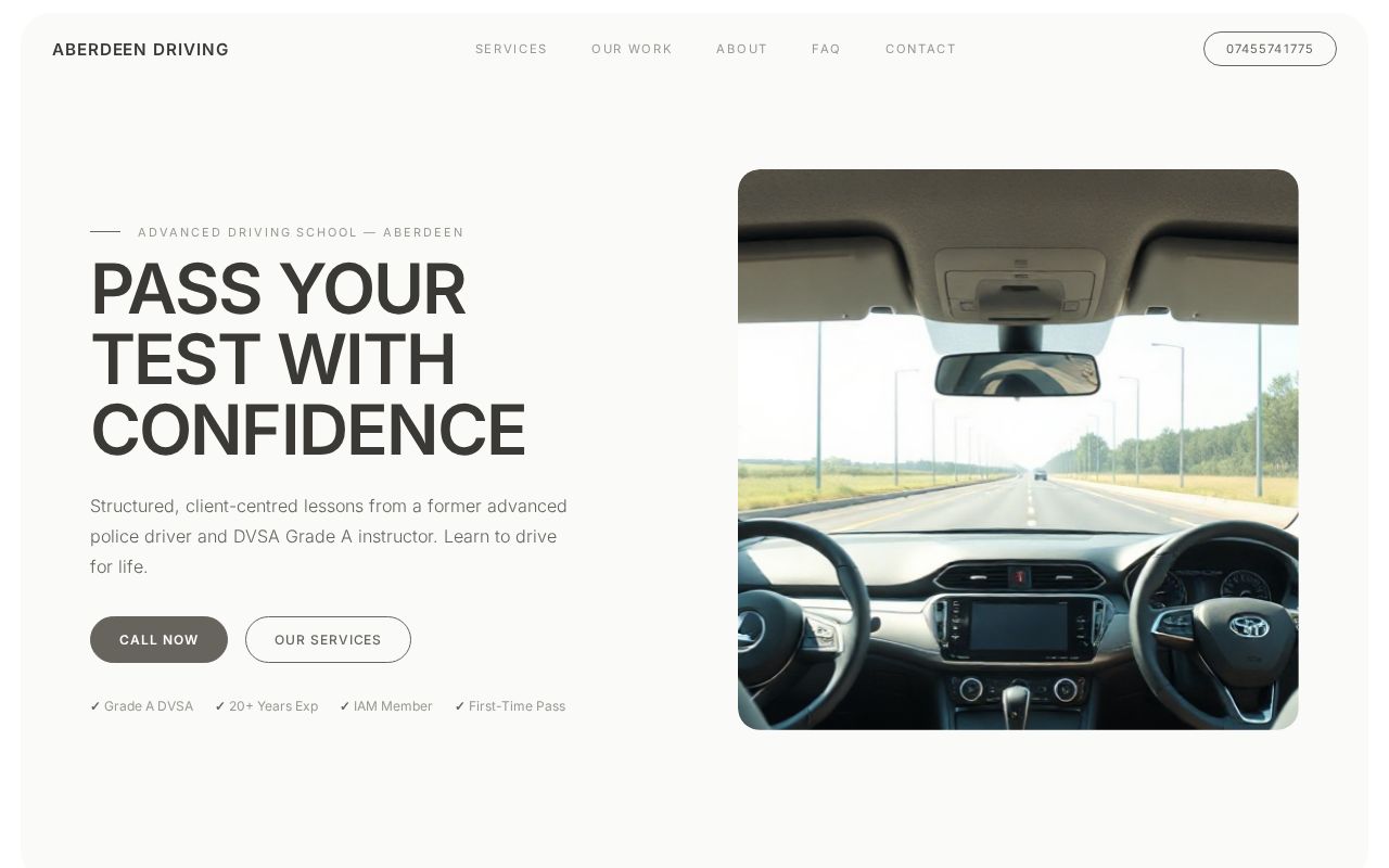 Your new website