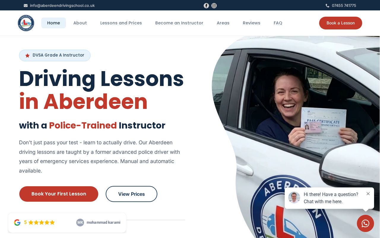 Your current website