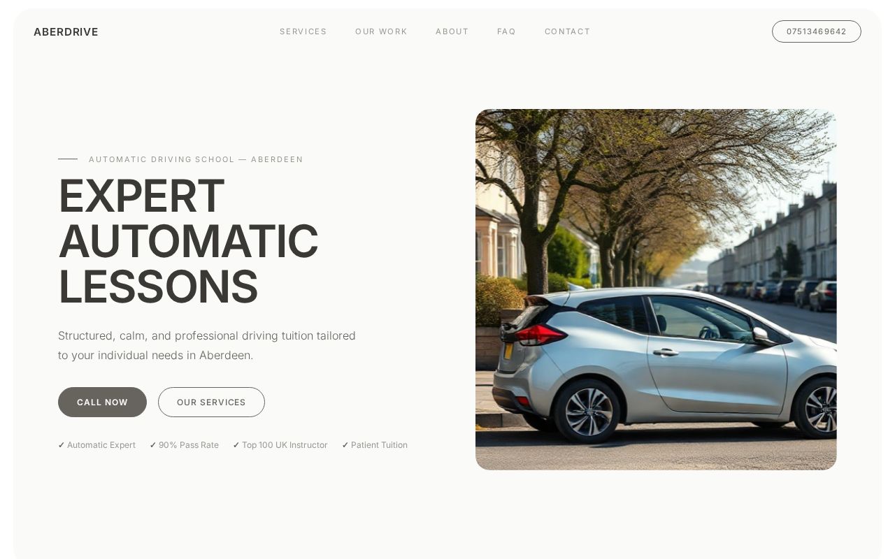 Your new website