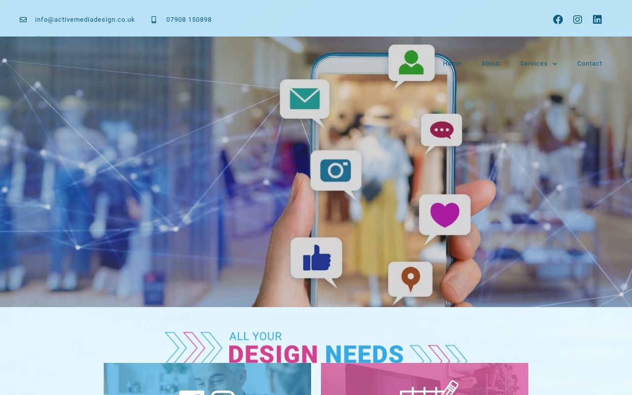 Your current website