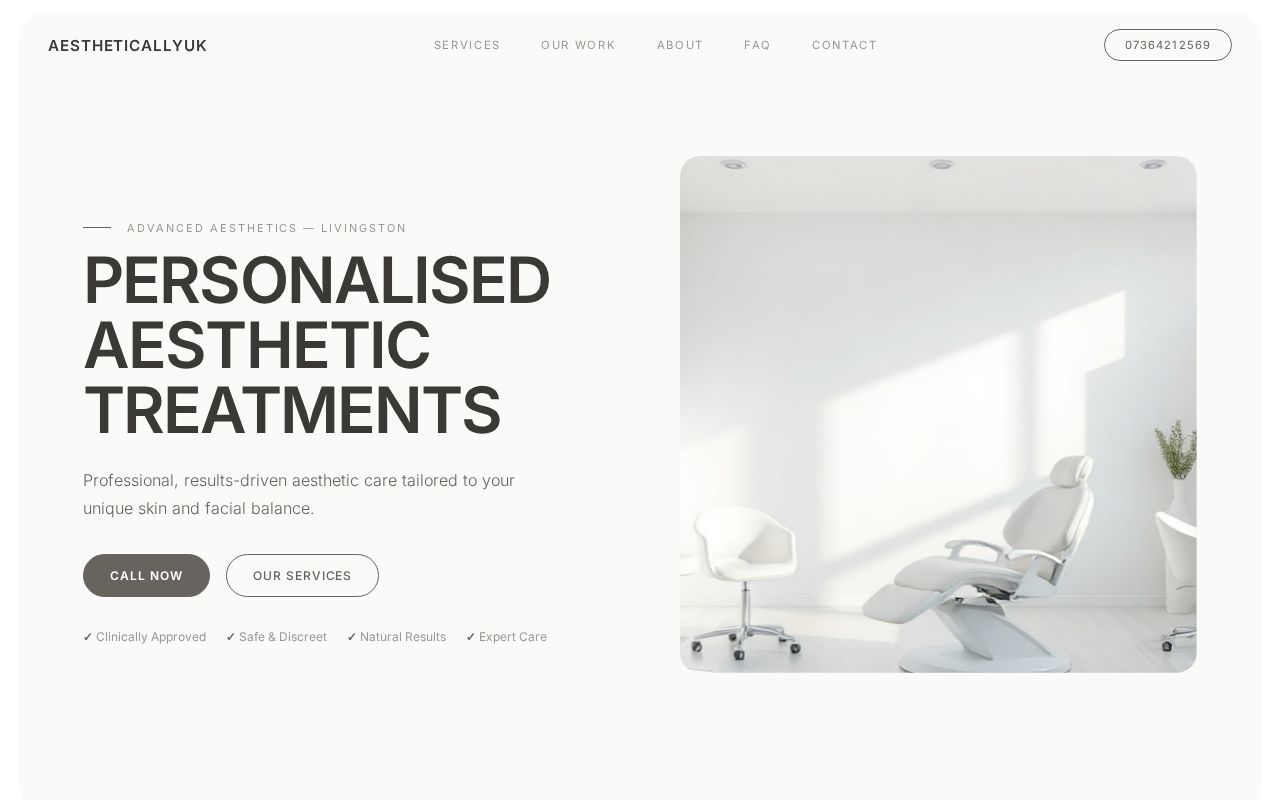 Your new website