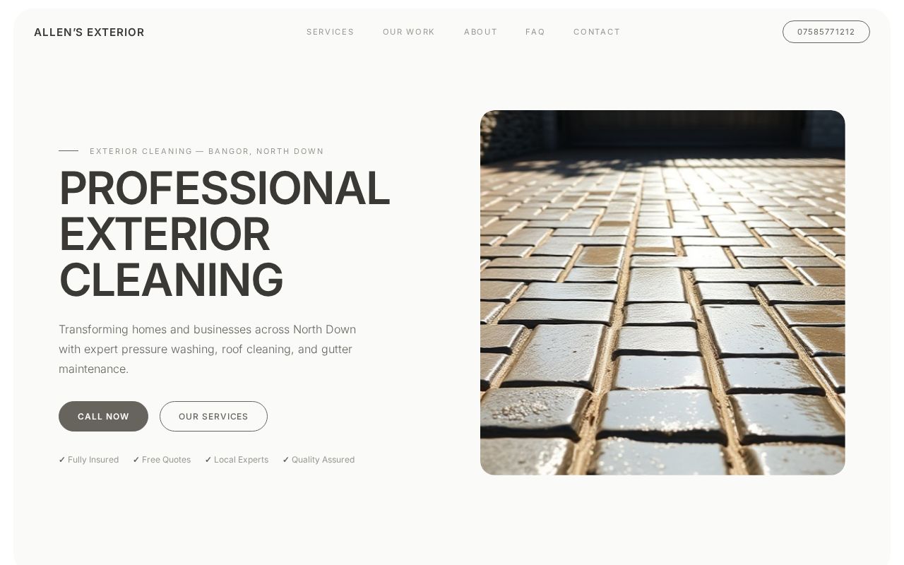 Your new website