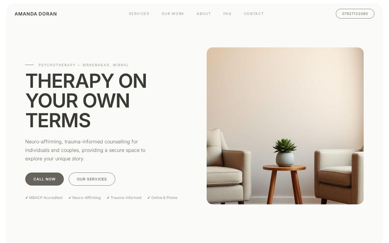 Your new website