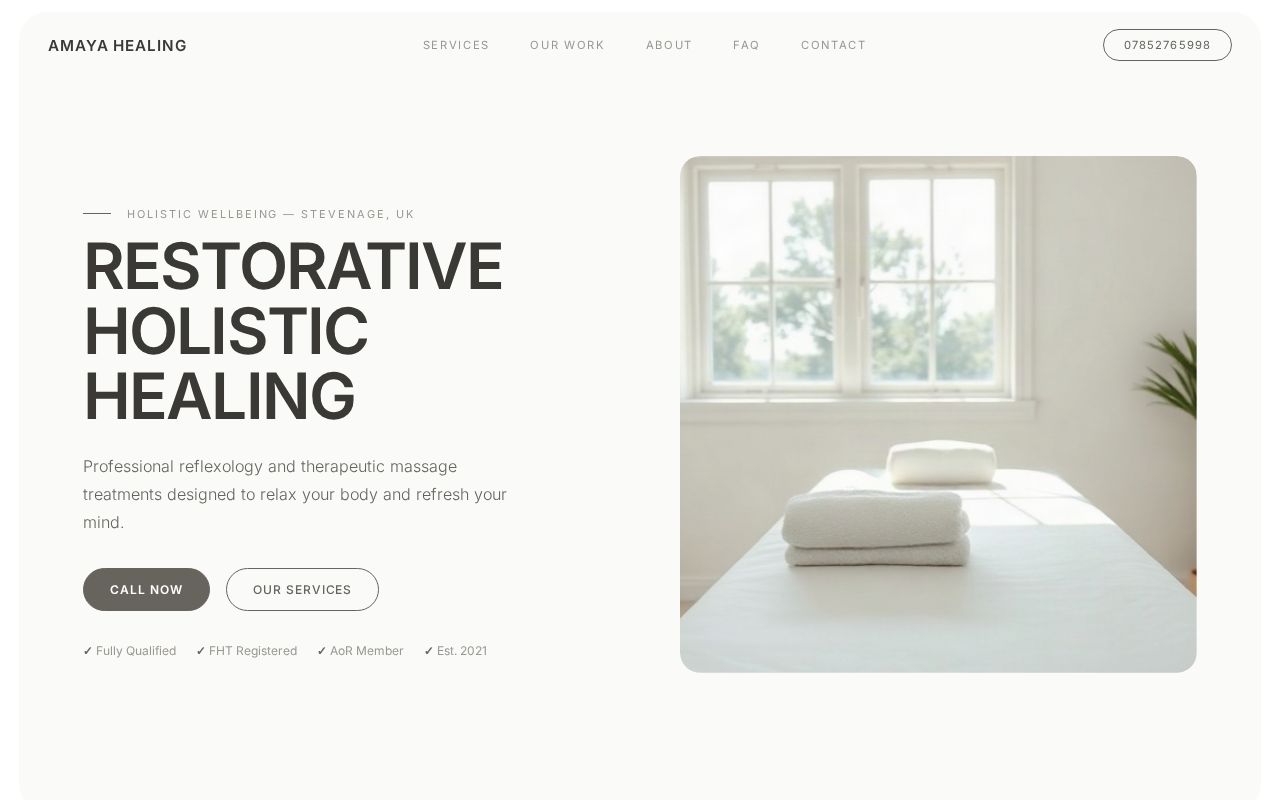 Your new website