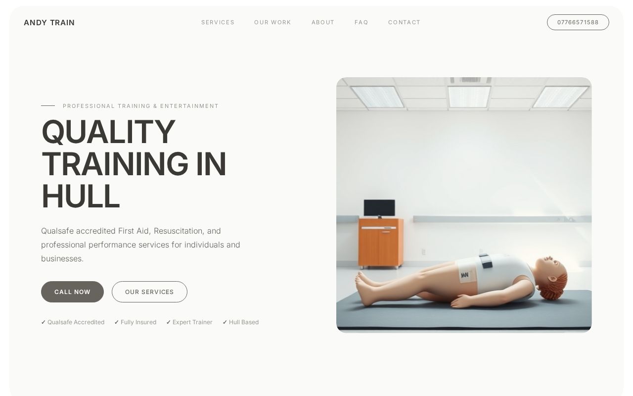 Your new website