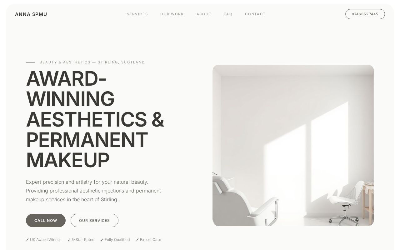 Your new website