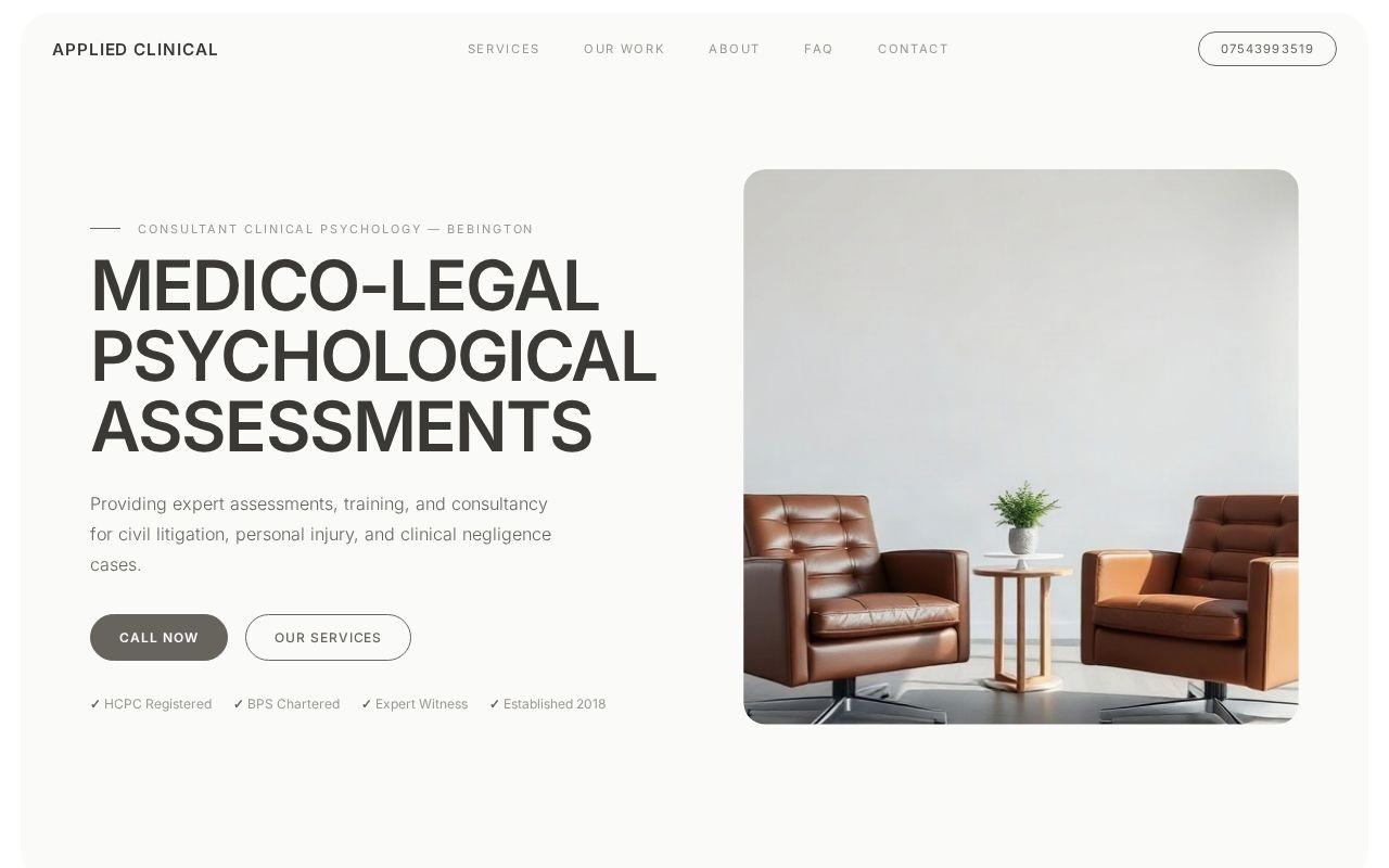 Your new website