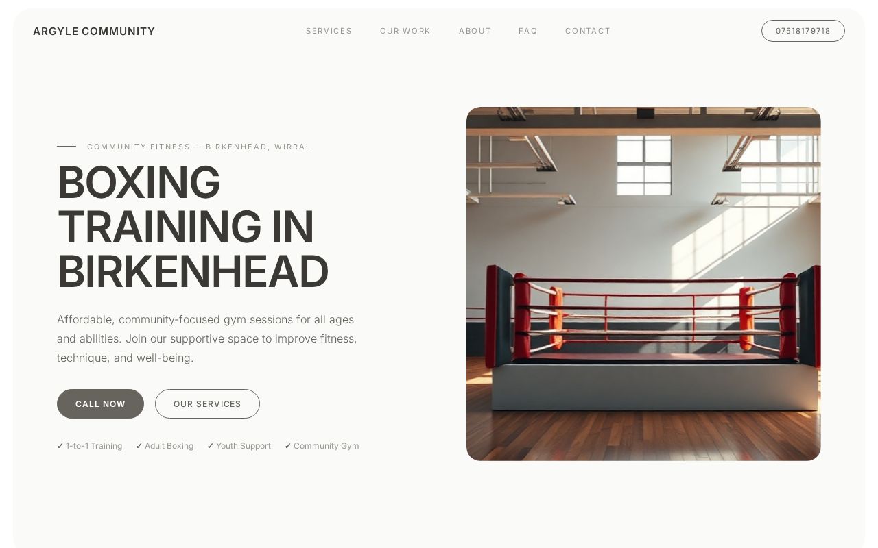 Your new website