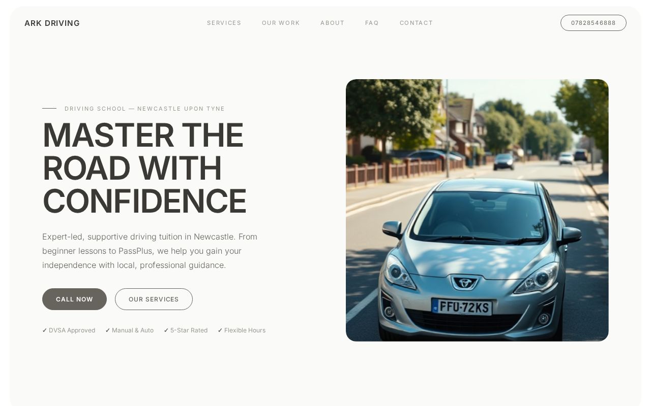 Your new website