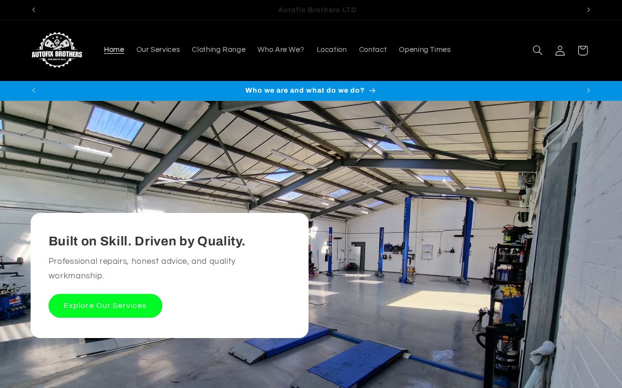 Your current website