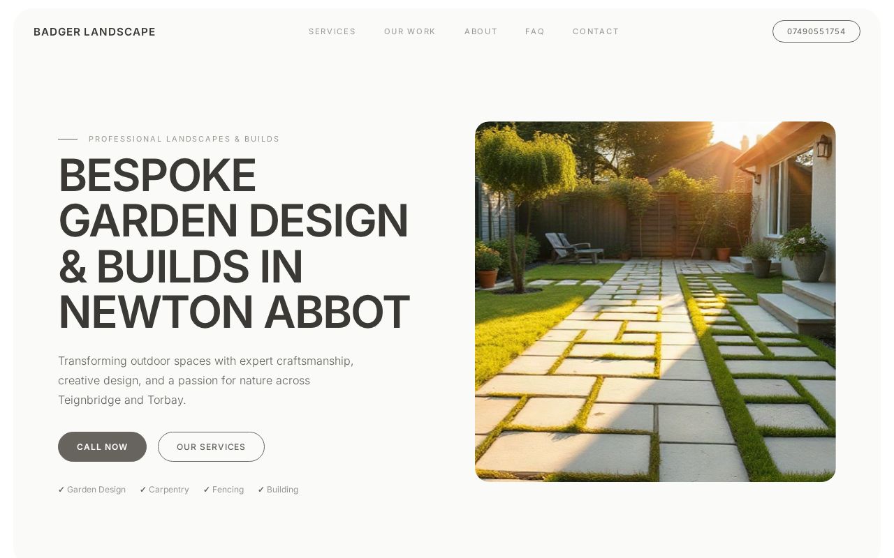 Your new website