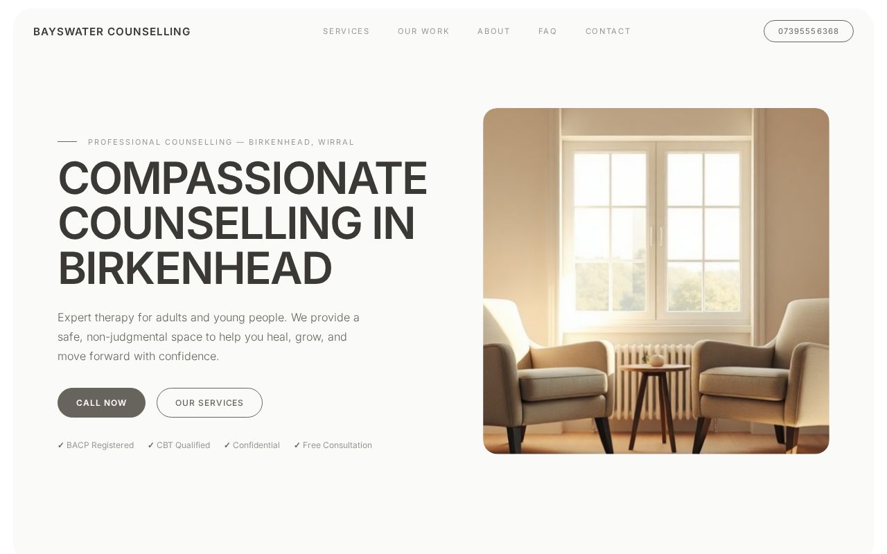 Your new website