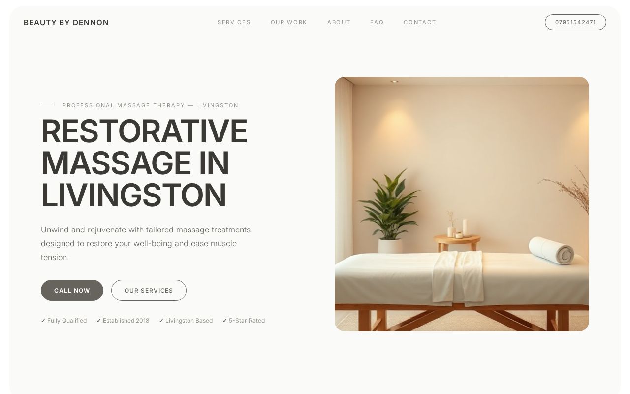 Your new website