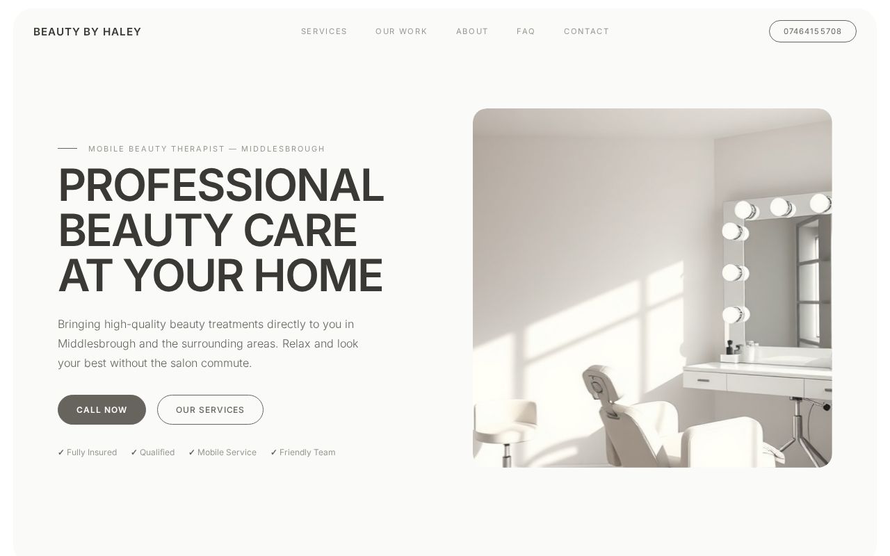 Your new website