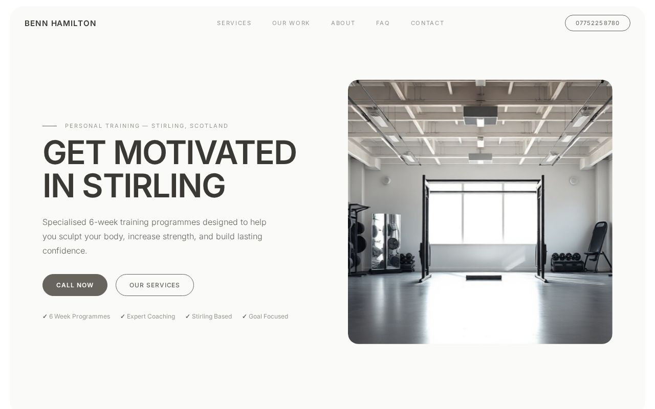 Your new website