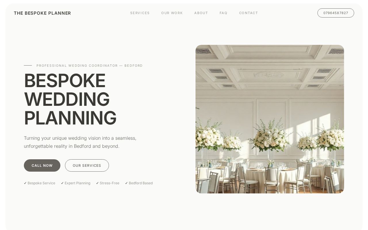 Your new website