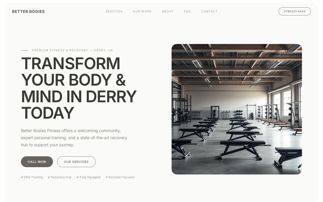 Your new website