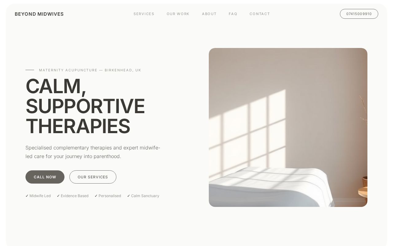 Your new website