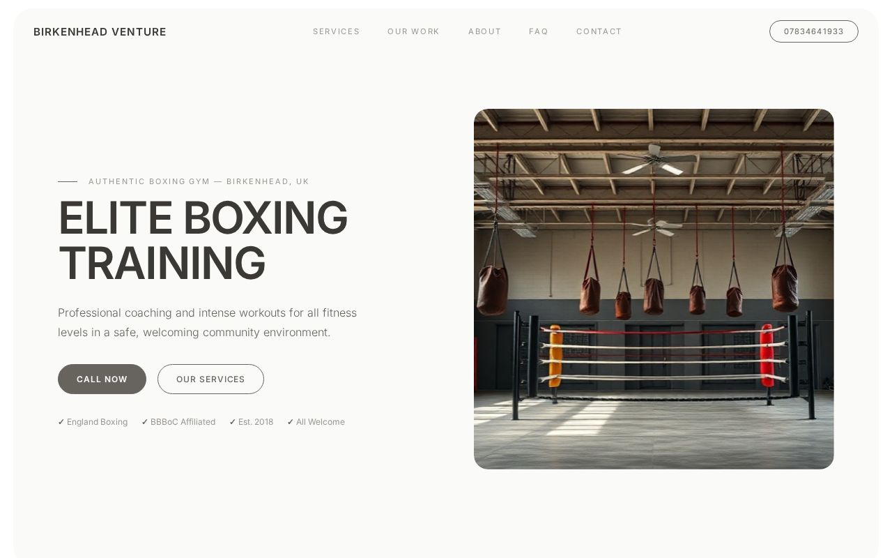 Your new website