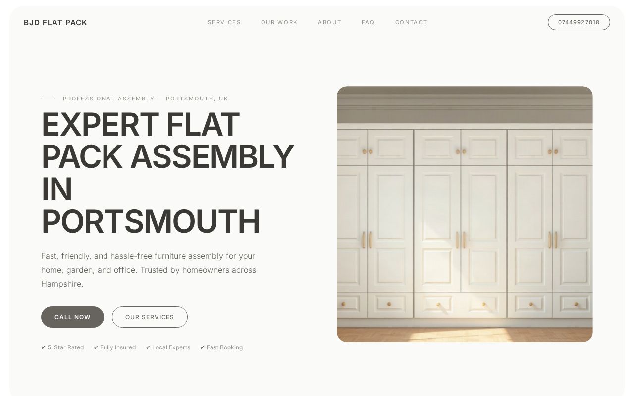 Your new website
