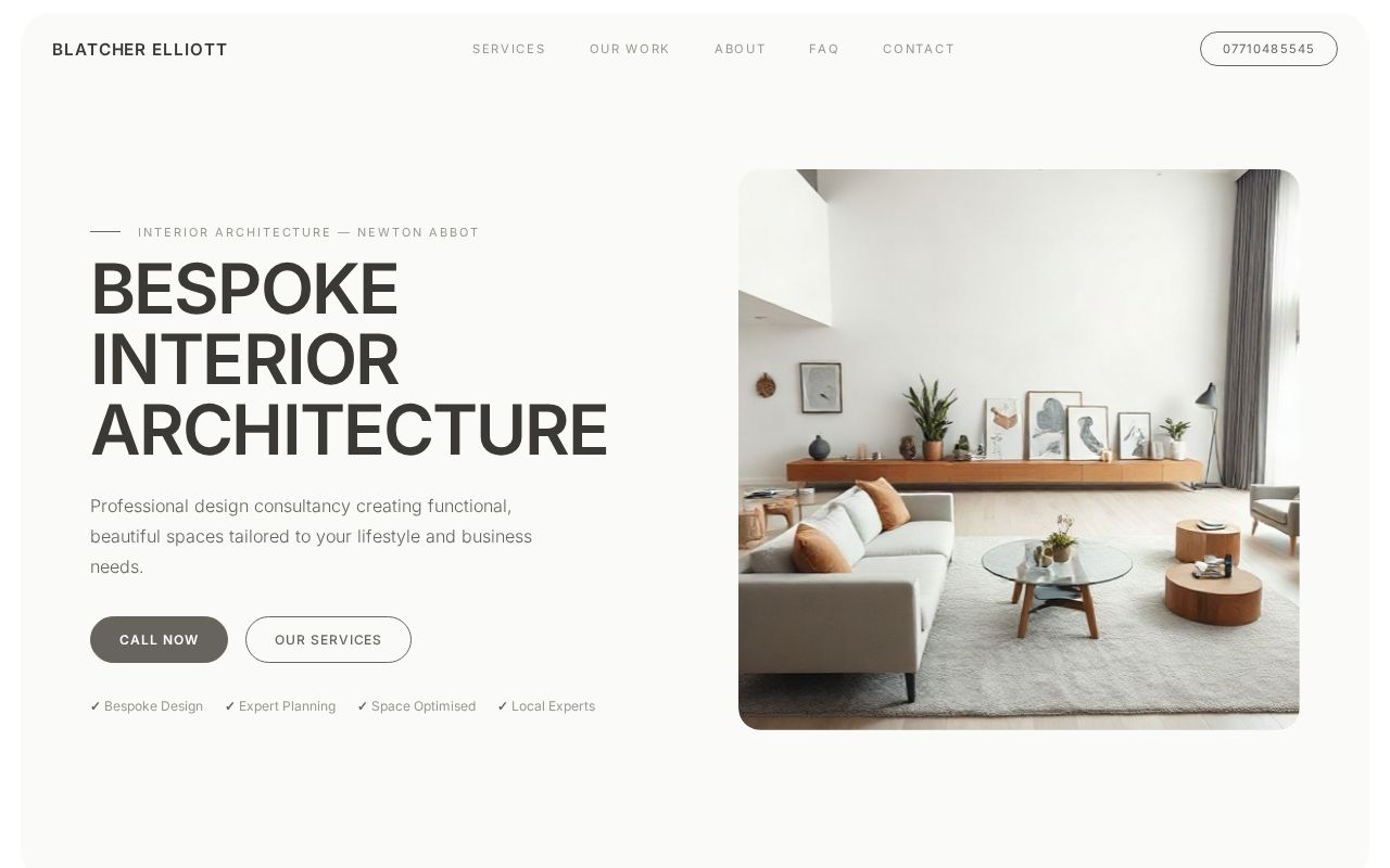 Your new website