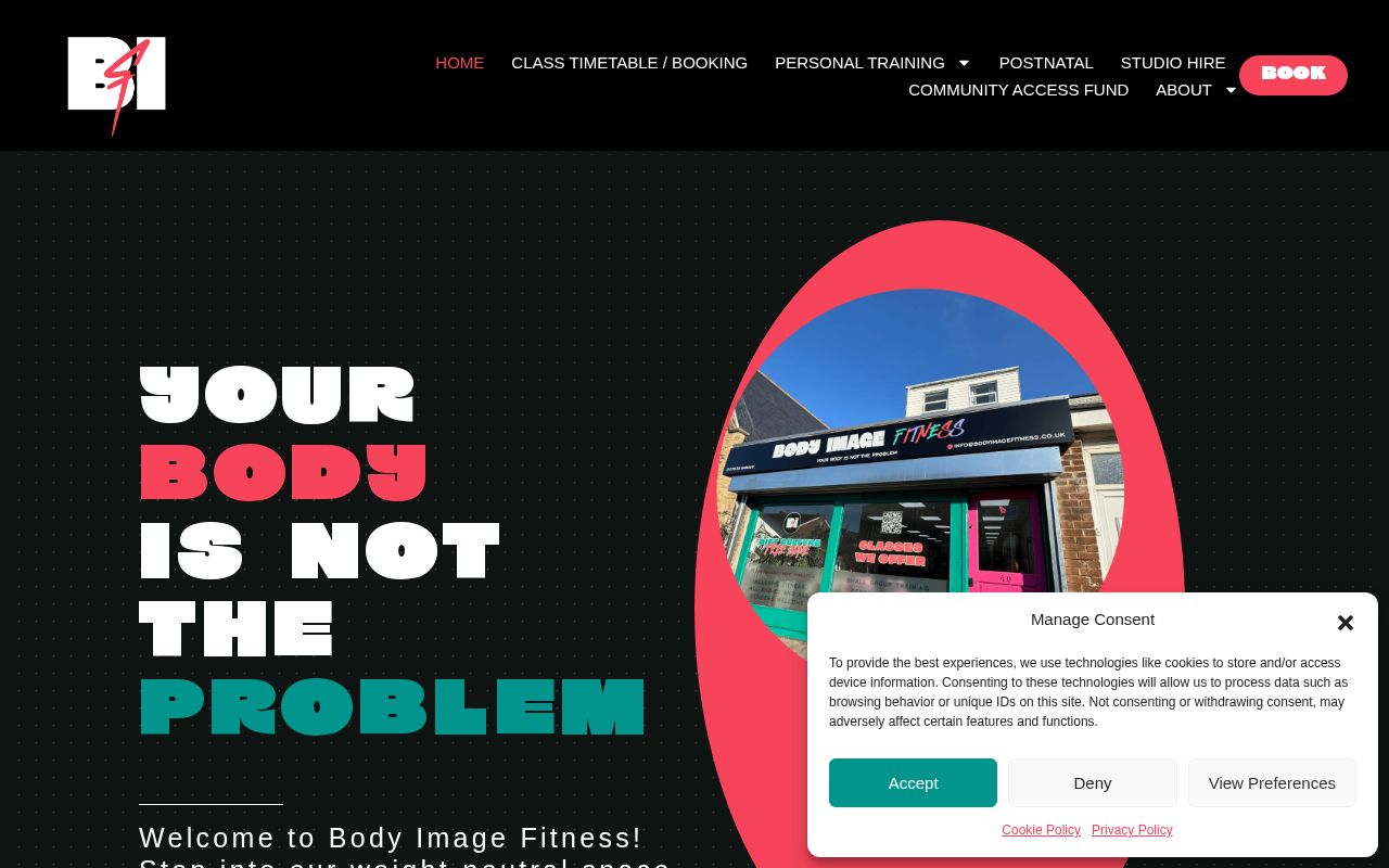Your current website