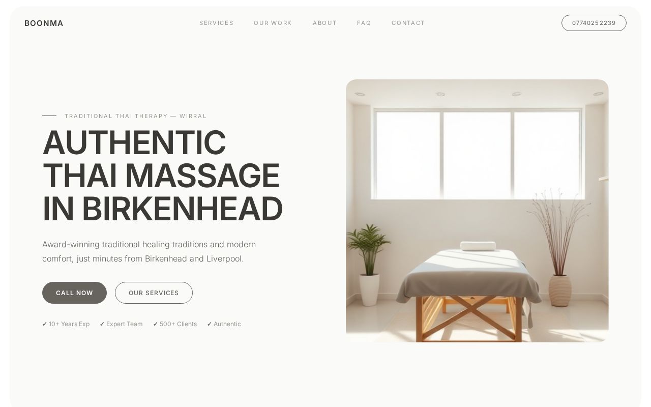 Your new website