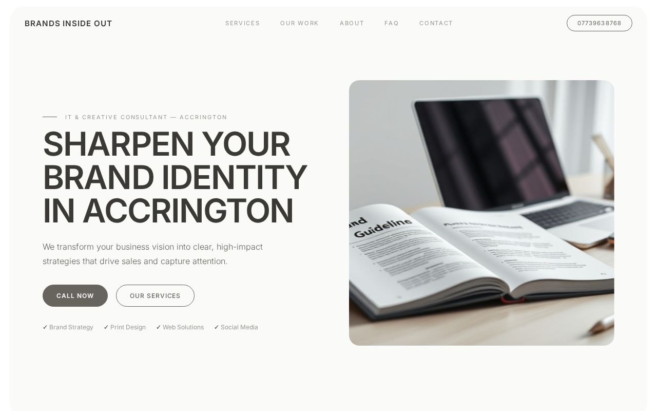 Your new website