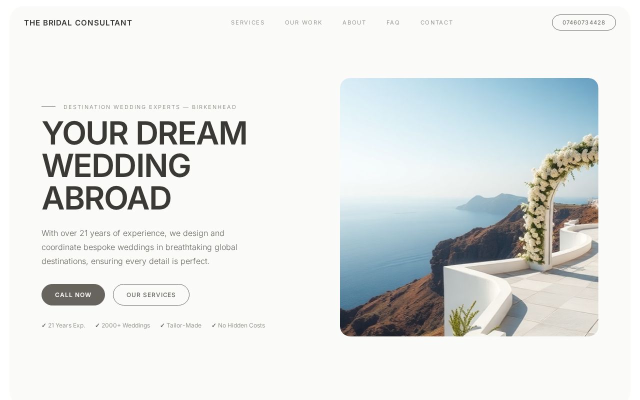 Your new website