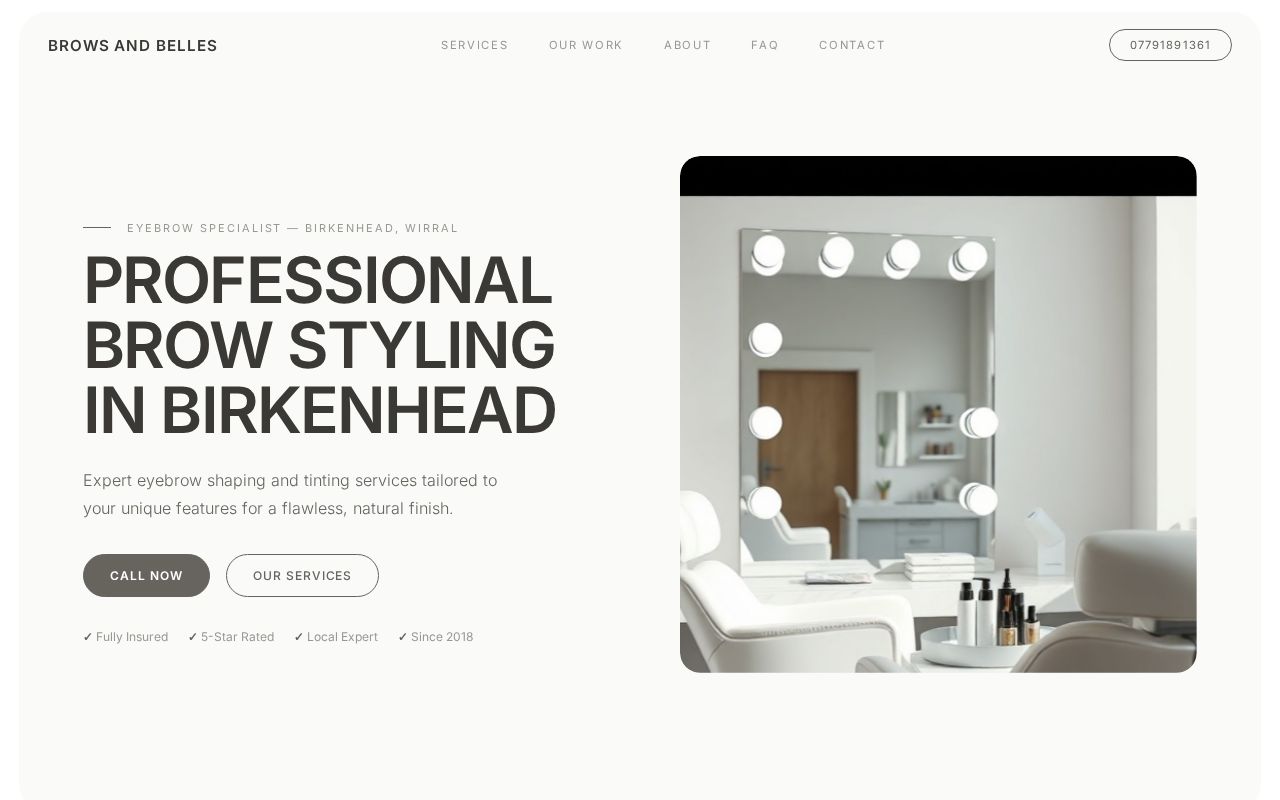 Your new website