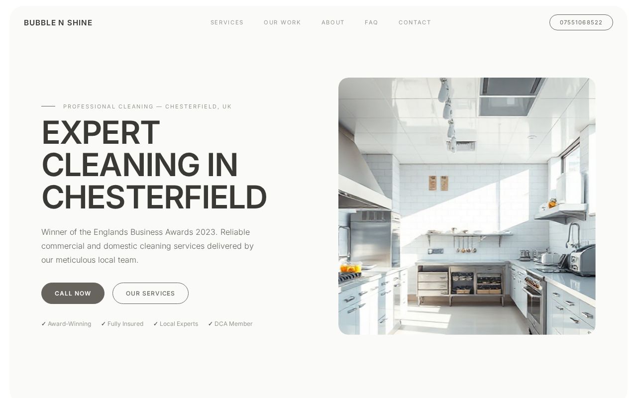 Your new website