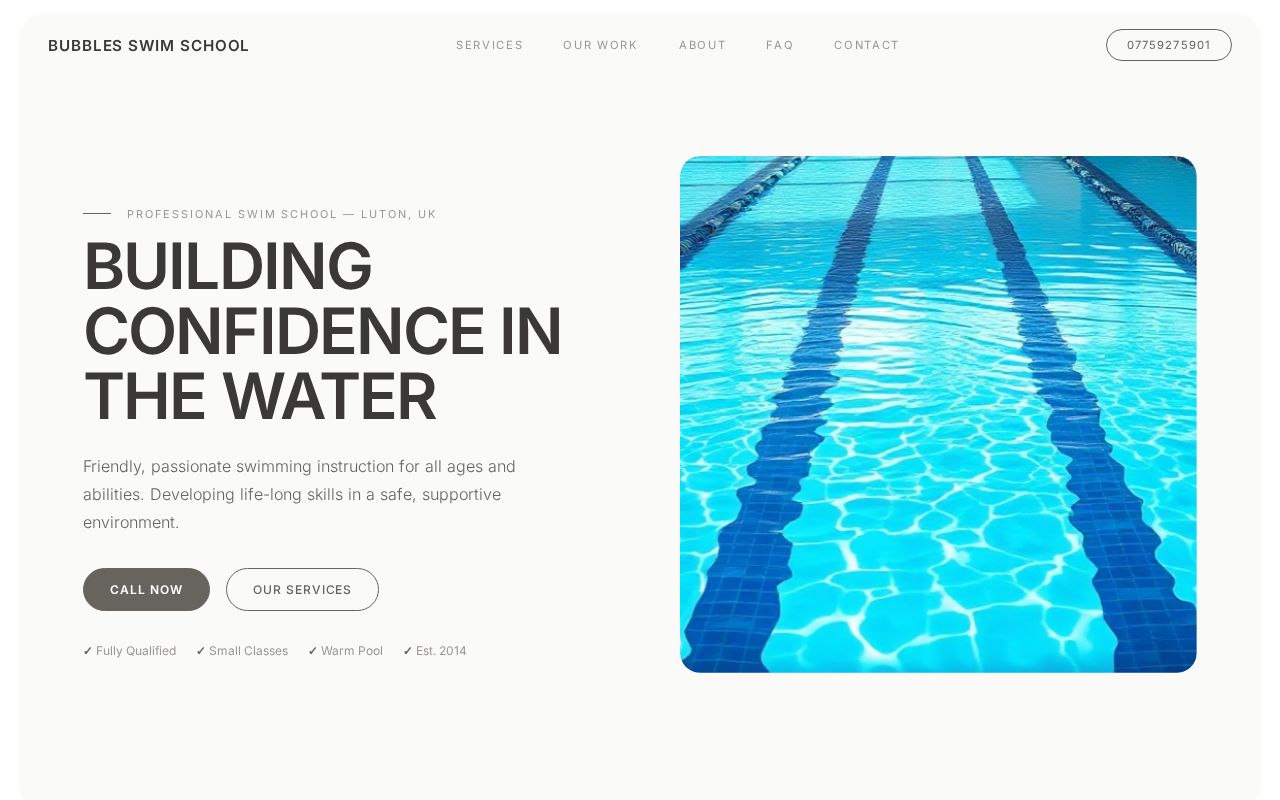 Your new website