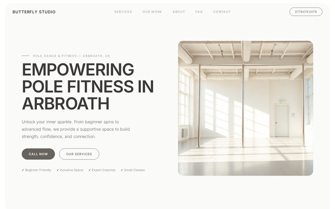Your new website