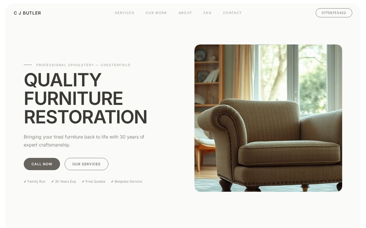 Your new website