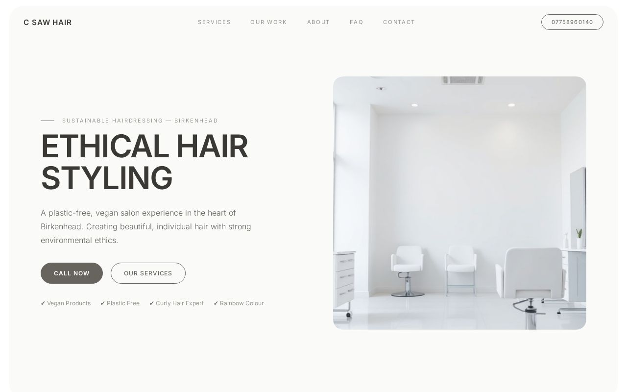 Your new website