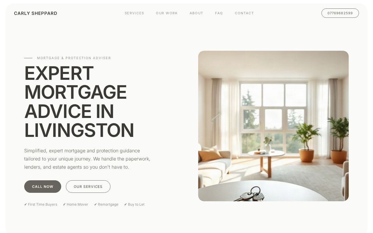 Your new website
