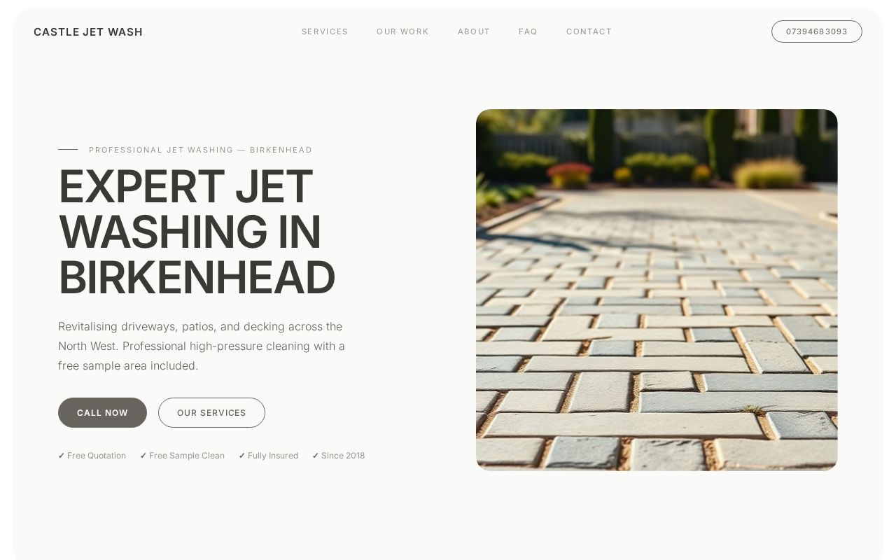 Your new website