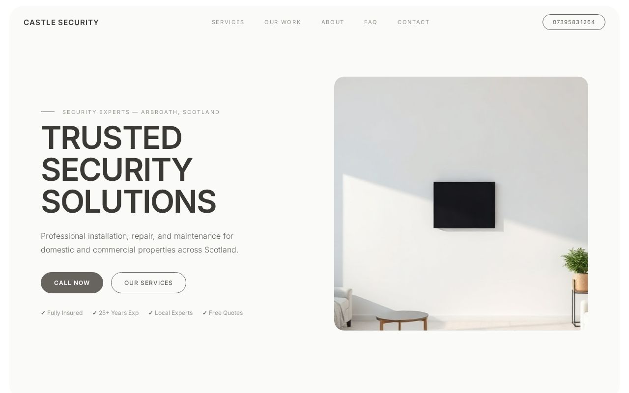 Your new website
