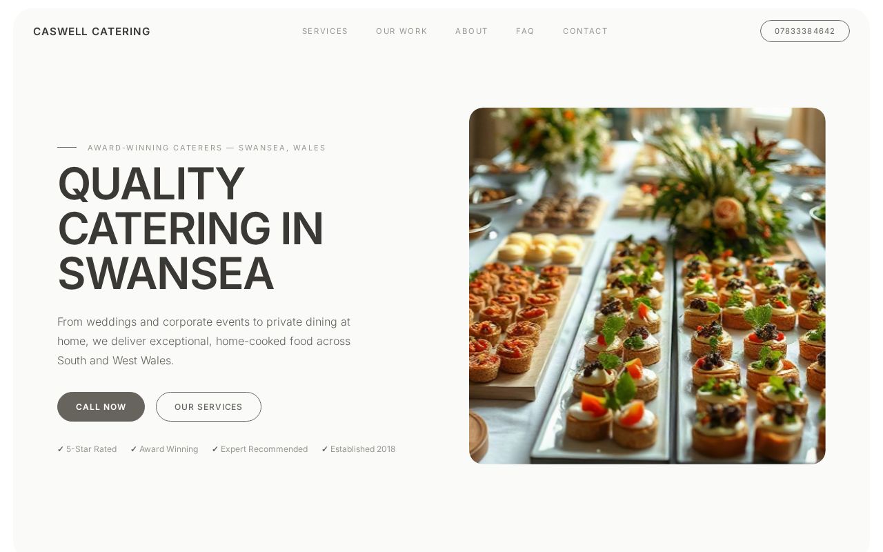 Your new website