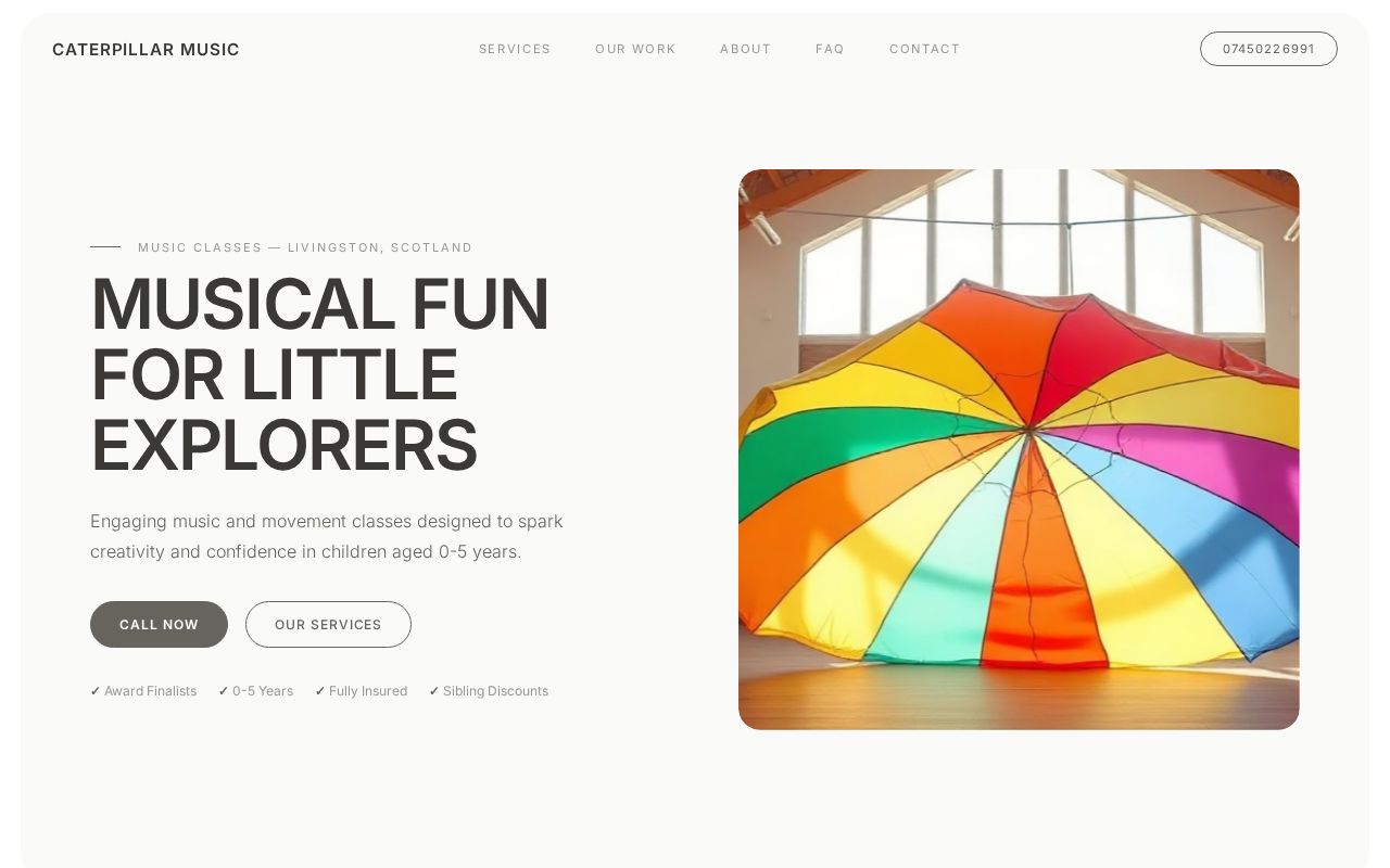 Your new website