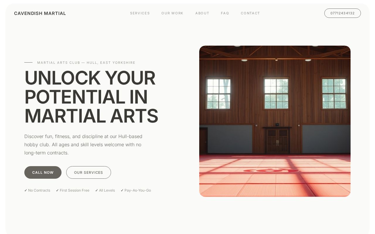 Your new website