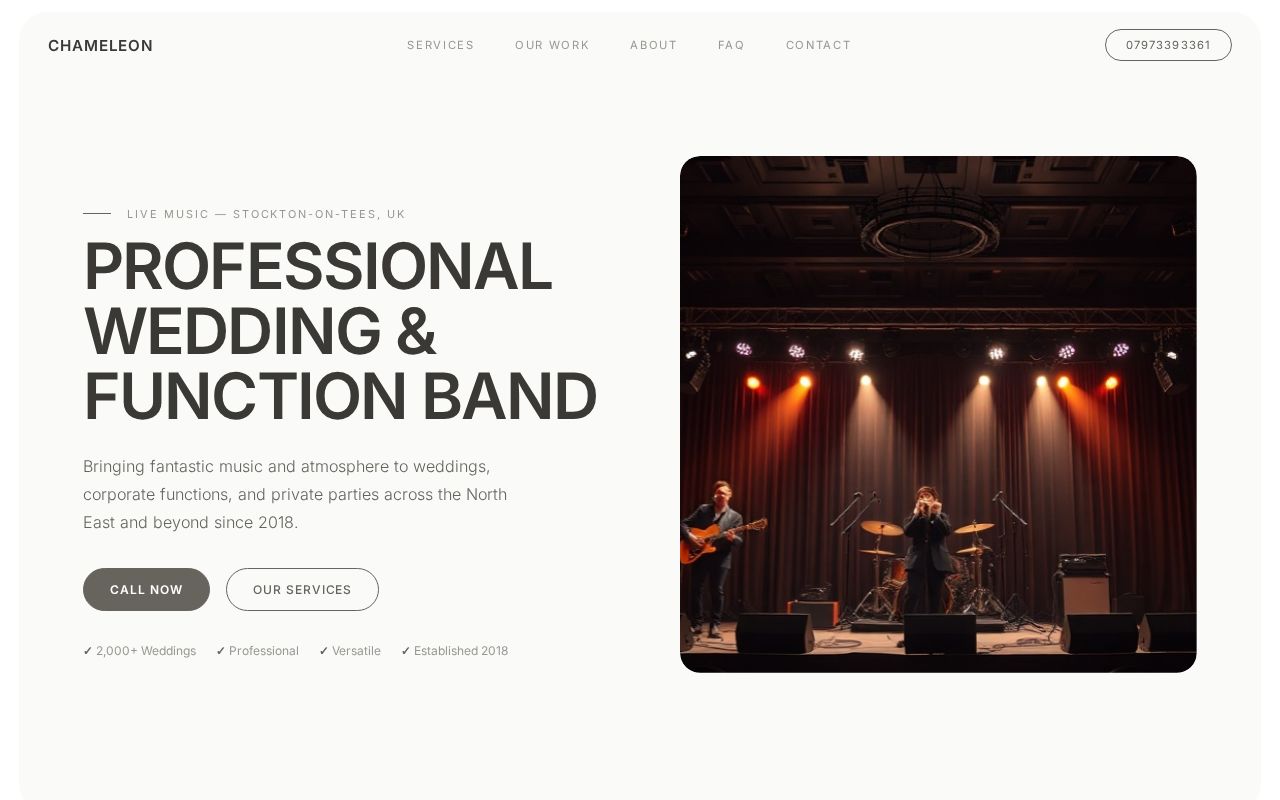 Your new website