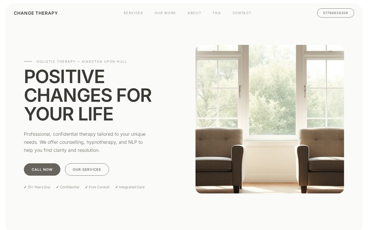 Your new website
