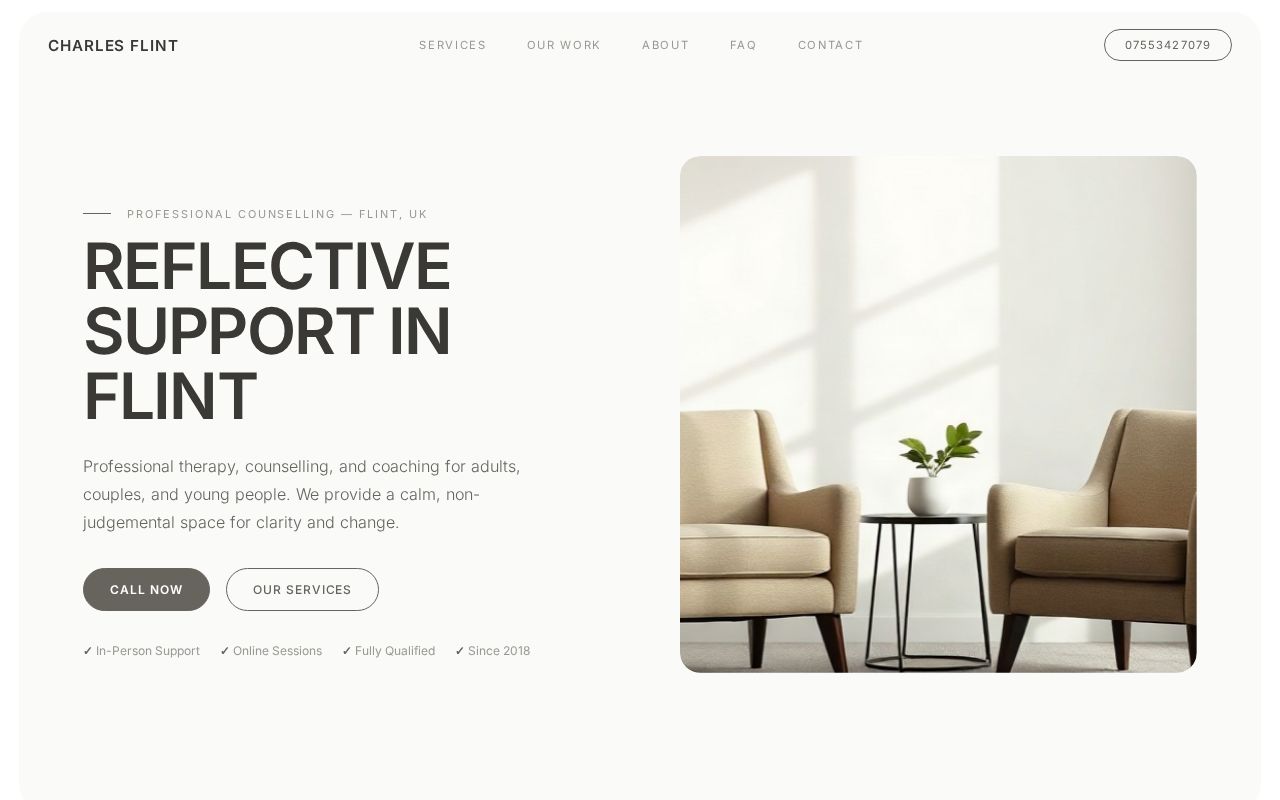 Your new website